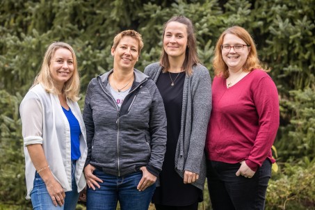Logoteam (von links nach rechts): Stephanie Schober, Uta von Wirth, Anja Hemmerath, Tatjana Beckers